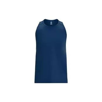 Under Armour Однотонный круглый вырез пуловер тренировочный свободный жилет без рукавов мужские топы синий 1379676-426 XL