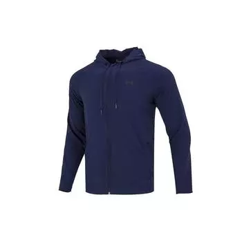 Under Armour Однотонный логотип спортивная повседневная куртка с капюшоном мужские куртки синяя 1370499-410 M
