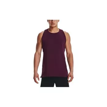 Under Armour Однотонный жилет без рукавов с круглым вырезом для мужчин, топы, рок-фиолетовый 1378990-572 XL