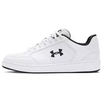 Under Armour Официальные белые черные мужские кроссовки 3028486-101 42.5