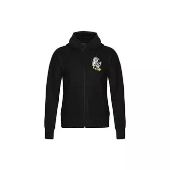 Under Armour Originators Флисовая толстовка с капюшоном на молнии Женские топы Черный 1353340-001 M