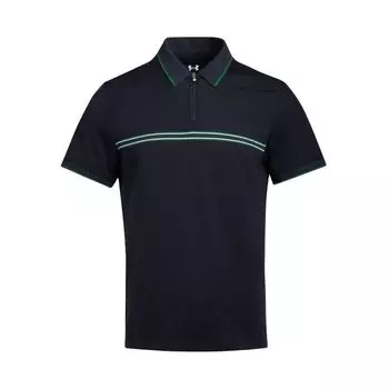 Under Armour Outdoor Series Premier Golf Sport Simple Comfortable Short Sleeve Polo Shirt Men tops Cosmic-Blue 6000395-469 M