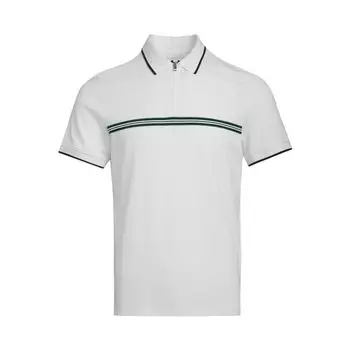Under Armour Outdoor Series Premier Golf Sport Минималистичная Удобная Футболка Поло с Коротким Рукавом Мужская Белая 6000395-100 L