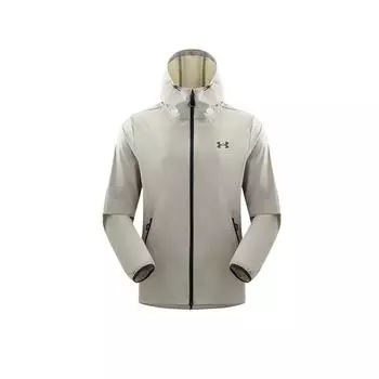 Under Armour Outdoor SS25 Camping Series Lightweight Breathable UPF 80+ UV Protection Hooded Long Sleeve Jacket Unisex Jacket 15236122-0128 M
