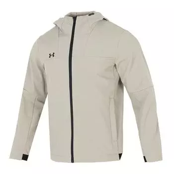 Under Armour Outdoor Windproof Warm Hooded Jacket Unisex Jackets Khaki 24600408-203 L
