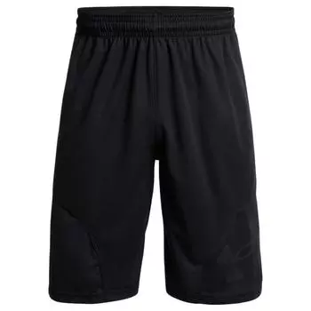 Under Armour Perimeter Comfortable Stylish Aesthetic Solid Color Simple Casual Shorts Men shorts Black 1370222-001 M