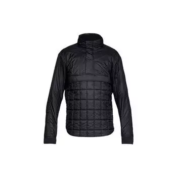 Under Armour Perpetual 1/2 Zip Hooded Training Jacket Men Jacket Black 1320695-001 S
