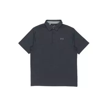 Under Armour Playoff Golf Sports Дышащая легкая свободная рубашка-поло с короткими рукавами Мужские топы Черный 1351131-001 M