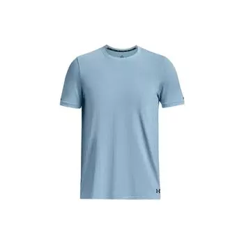 Under Armour Полосатая футболка с круглым вырезом и коротким рукавом, мужские топы, синяя 1373724-490 XL