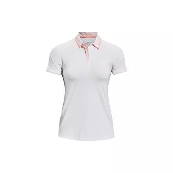 Under Armour Полосатый свитер поло рубашка женские топы белый 1370132-100 L