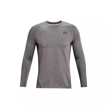 Under Armour Повседневная дышащая футболка с круглым вырезом и принтом для мужчин, серая 1366068-020 S