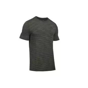 Under Armour Повседневная спортивная футболка с круглым вырезом, прямая, мужская, темно-зеленая 1289596-330 M