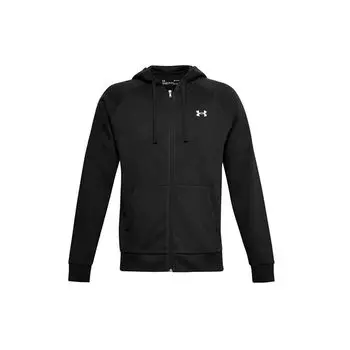Under Armour Повседневная спортивная куртка с капюшоном и длинным рукавом Мужская куртка черная 1357106-001 M