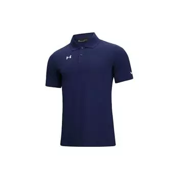 Under Armour Повседневная спортивная тренировочная рубашка-поло с короткими рукавами Мужские топы Academy-Blue 21500536-408 XXL