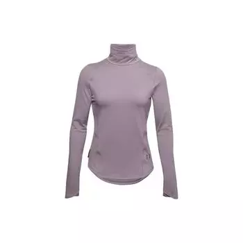 Under Armour Повседневная тренировочная спортивная футболка с высоким воротом женская топы фиолетовый 1360348-585 S