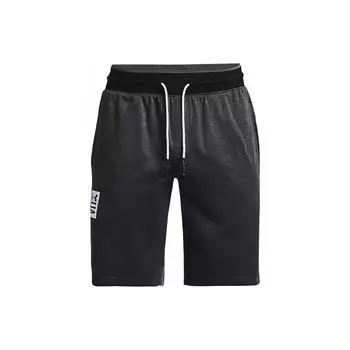 Under Armour Повседневные шорты с отделкой буквами и кулиской, мужские шорты серого цвета 1361758-001 M