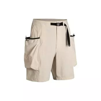Under Armour Повседневные свободные шорты-карго серии Urban Outdoor Series с нашивкой-логотипом, мужские брюки, бежевые, 1387985-280 XXL