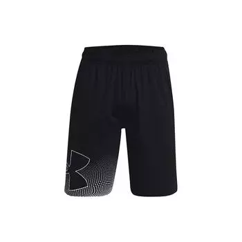 Under Armour Повседневные тренировочные шорты с логотипом, мужские шорты, черные 1370376-001 L