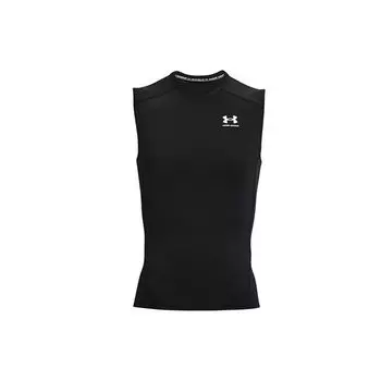 Under Armour Повседневный спортивный дышащий топ без рукавов для фитнеса мужские топы черные 1361522-001 S
