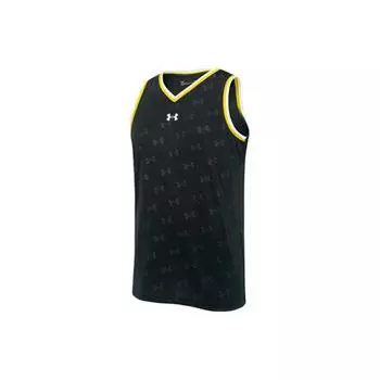 Under Armour Повседневный спортивный тренировочный трикотажный баскетбольный быстросохнущий свободный жилет без рукавов для мужчин черный 21500102-001 XXXL