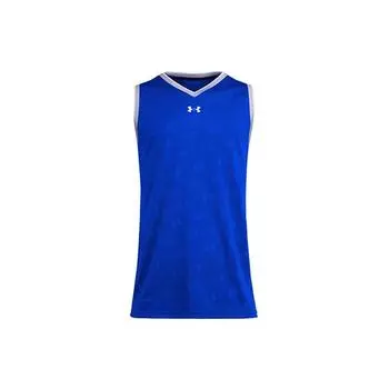 Under Armour Повседневный спортивный тренировочный трикотажный баскетбольный жилет мужской топ королевский-синий 21500102-400 L
