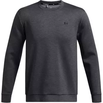 Under Armour Повышенный UA Drive Midlayer Crew флисовый тренировочный повседневный круглый вырез толстовка мужская толстовка черный 1387122-001 2XL
