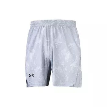 Under Armour Printed Knit Sports Shorts Men shorts White 22500207-100 M