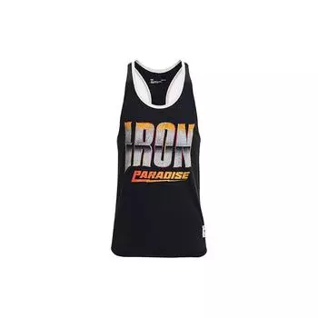 Under Armour Project Logo Letter Print Loose Training Tank Top с круглым вырезом, влагоотводящая майка для мужчин, черная 1361724-001 XXL
