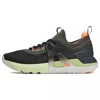 Under Armour Project Rock 4 Mana Baroque Зеленые мужские кроссовки Бледно-оливковый 3025940-304 42
