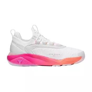Under Armour Project Rock 7 Белые Ярко-Маджента Женские Кроссовки 3027601-101 38.5