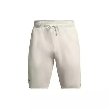 Under Armour Project Rock Animal Pattern Quick-Dry Lace-Up Mid-Rise Casual Shorts Men shorts White 1361751-130 XL