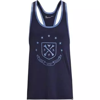 Under Armour Project Rock Breathable Comfortable Loose Fit Round Neck Sleeveless Tank Top Men Tops 1380109-410 M