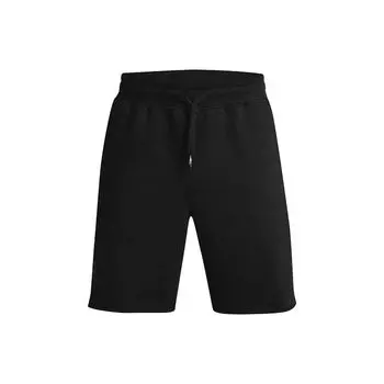 Under Armour Project Rock Johnson Training флисовые свободные шорты мужские шорты черные 1367038-001 M