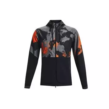 Under Armour Project Rock Johnson тренировочная куртка на молнии с капюшоном мужская верхняя одежда черный 1362759-001 XXL