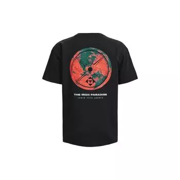 Under Armour Футболка с круглым вырезом и принтом логотипа Project Rock, женская, черная 1376917-001 L