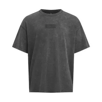 Under Armour Project Rock Модная футболка с круглым вырезом, удобная футболка с коротким рукавом, мужские топы 6006763-001 S