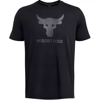 Under Armour Project Rock Payoff Graphic Short Sleeve T-Shirt Men Tops Black 1383191-002 XL