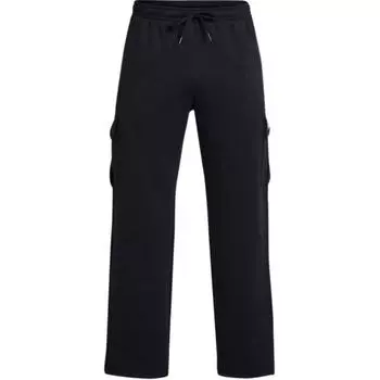 Under Armour Project Rock Training Casual Straight Leg Sports Pants Men bottoms Black 1386903-001 L