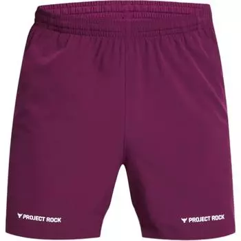 Under Armour Project Rock Ultimate Lightweight Comfortable Breathable Training Shorts Men shorts Gemini-Purple 1384217-505 M