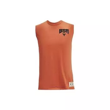 Under Armour Project Show Your Training дышащая влагоотводящая майка без рукавов для мужчин, окисленная, оранжевая 1364744-843 XXL