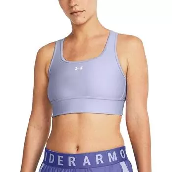 Under Armour Простое однотонное брендовое логотип Повседневное удобное тренировочное спортивное нижнее белье Женское нижнее белье Светло-голубой Фиолетовый 1377916-539 L