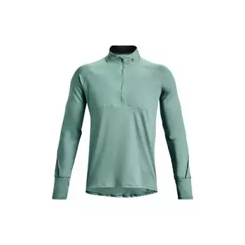 Under Armour Qualifier 2.0 Half-Zip Solid Running Hoodie Men hoodies Green 1365662-177 XXL