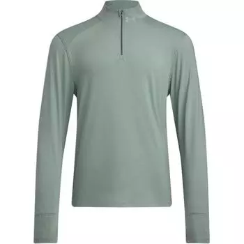 Under Armour Qualifier Sun Protection Comfortable Athletic Slim Fit Long Sleeve T-Shirt Men Tops Lime-Green 1379288-348 S