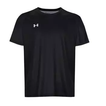 Under Armour Quick-Dry Breathable Round Neck Short Sleeve T-Shirt Unisex Tops Black 21500140-001 M