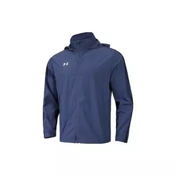 Under Armour Растягивающаяся, складывающаяся, капюшонная спортивная тканая куртка Мужские куртки Academy-Blue 22500408-408 M
