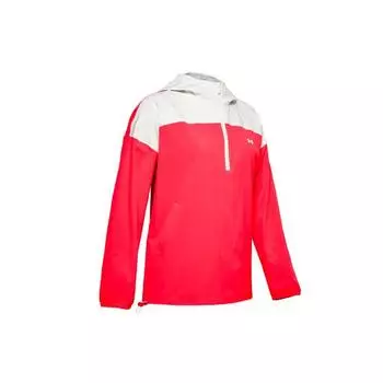 Under Armour Recove Повседневная тренировочная куртка с капюшоном в стиле колорблок Женские куртки Красный 1351932-628 M