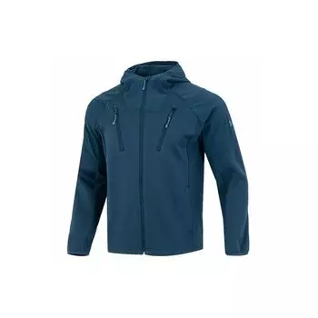 Under Armour Recover Spliced Sports Solid Hooded Jacket Men Outwear Royal-Blue 1357473-413 L