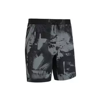 Under Armour Reign Зауженные тканые баскетбольные брюки с принтом на шнуровке и принтом до середины талии Мужские брюки черные 1361515-001 M