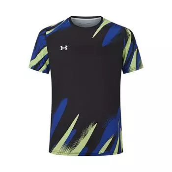 Under Armour Retro Quick-Dry Running T-Shirt Unisex Tops Black 25500515-001 S