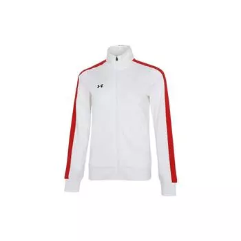 Under Armour Ретро спортивная куртка с воротником-стойкой женская куртка белая 21500442-100 XL